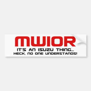 MWIOR Bumper Sticker