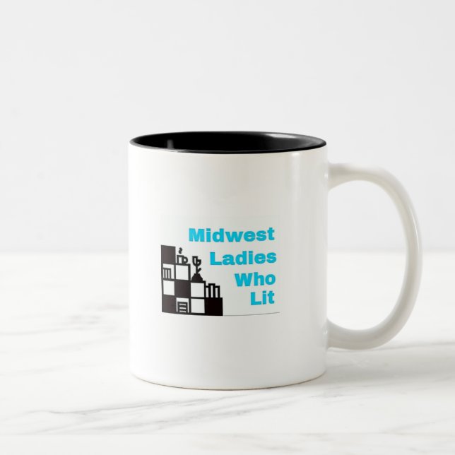 MWLWL logo I love books and coffee mug (Right)
