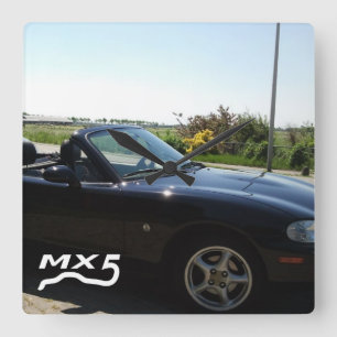 MX5 bell Square Wall Clock