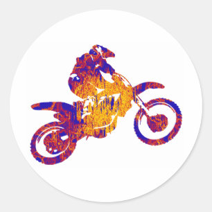 MX ENVIRONMENT RICH CLASSIC ROUND STICKER