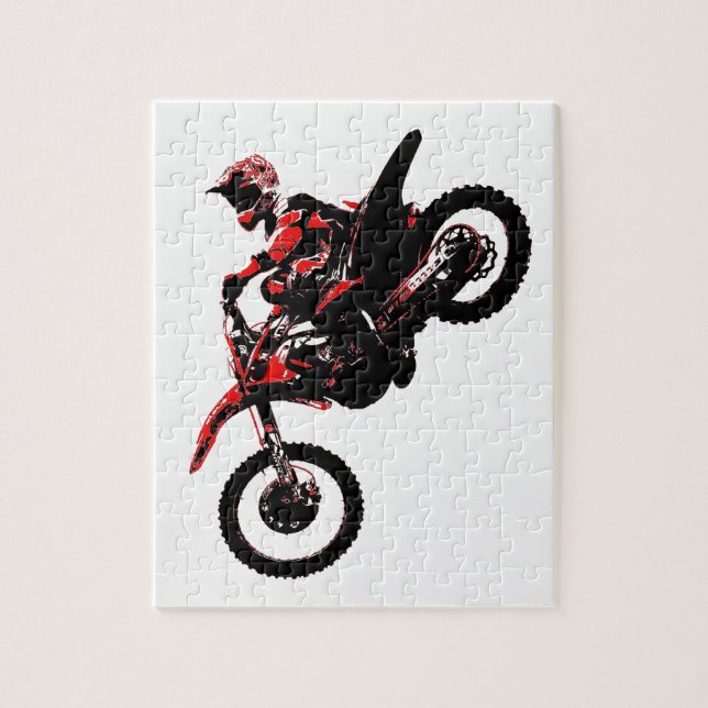 MX Motocross Rules! Jigsaw Puzzle (Vertical)
