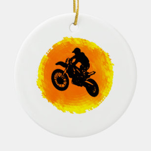 MX RIDE NOW CERAMIC ORNAMENT
