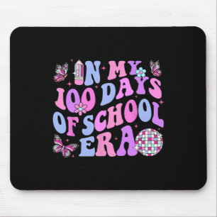 My 100 Days Of School Era Retro Disco 100th Day Of Mouse Pad