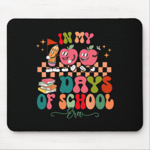 My 100 Days Of School Era Teacher 100th Day Of Sch Mouse Pad