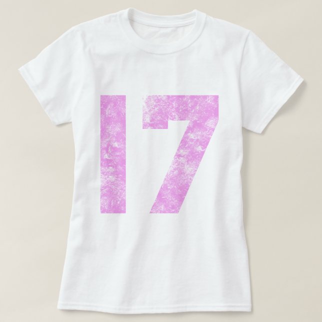 My 17th Birthday Gifts T-Shirt (Design Front)