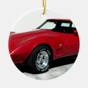 My 1979 Red Corvette Ceramic Tree Decoration
