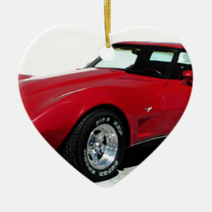My 1979 Red Corvette Ceramic Tree Decoration