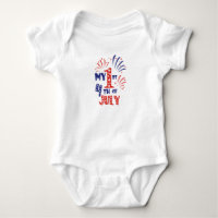 My 1st 4th of July - Baby Bodysuit