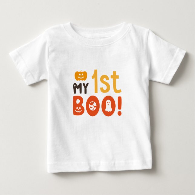 My 1st Boo Baby T-Shirt (Front)