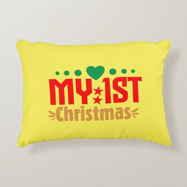My 1st Christmas-39723 Decorative Cushion (Front)