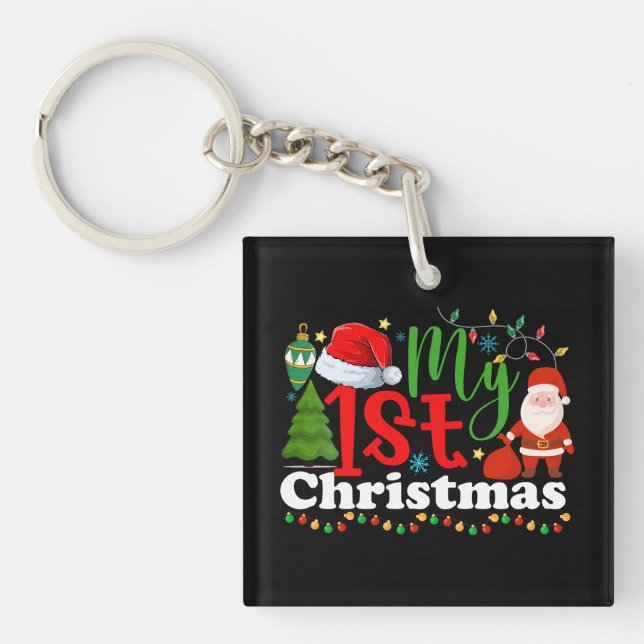 My 1st Christmas-81053 Key Ring (Front)