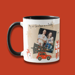 My 1st Christmas As A Daddy Photo Winter Holidays Mug