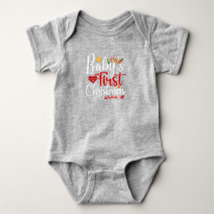 My 1st Christmas Infant Holiday Baby Bodysuit