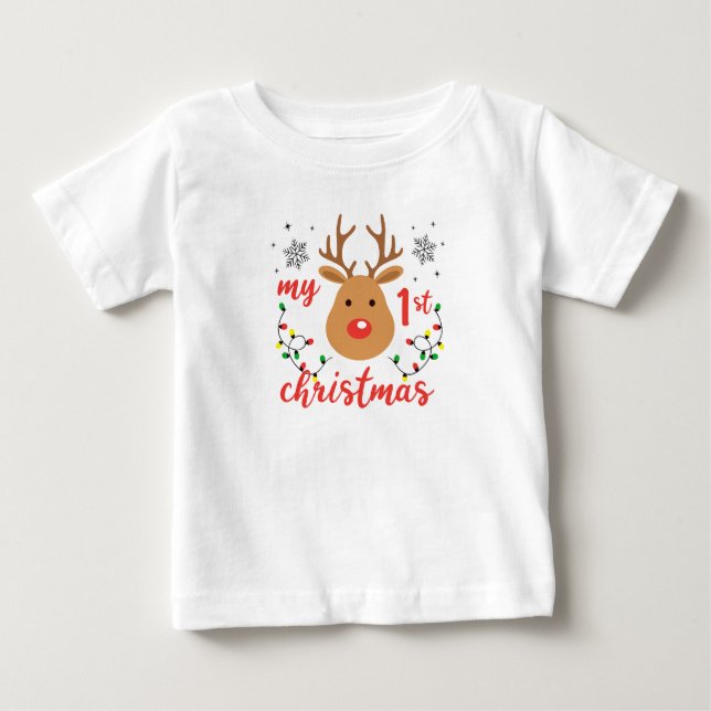 MY 1ST CHRISTMAS TSHIRT (Front)