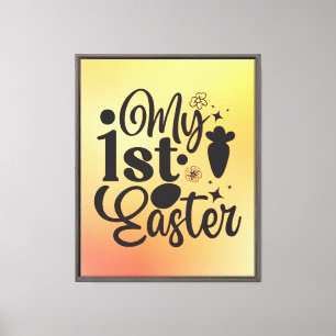 My 1st Easter-93185 Canvas Print