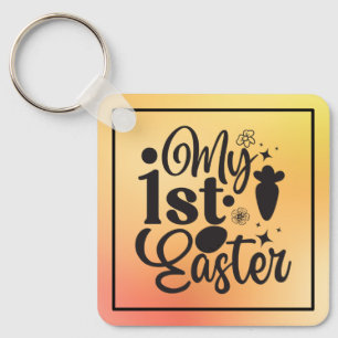 My 1st Easter-93185 Keychain