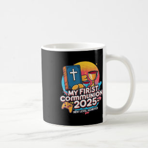 My 1st First Communion 2025 Video Game Controller  Coffee Mug