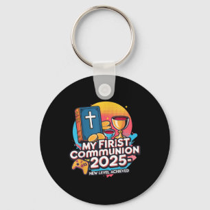 My 1st First Communion 2025 Video Game Controller Key Ring