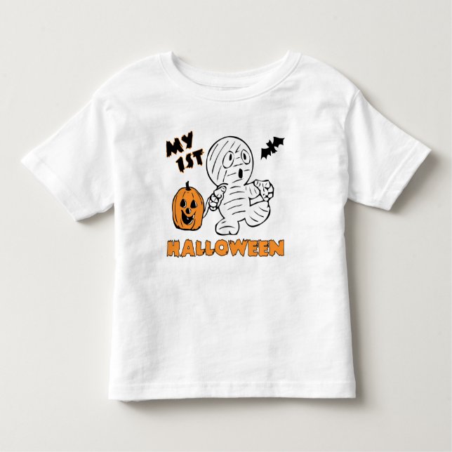 My 1st first Halloween toddler t-shirt (Front)