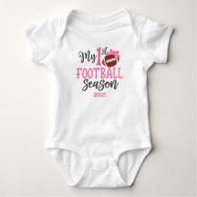 My 1st Football Season - Girls - Baby Shower Gift