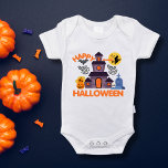 My 1st Halloween Baby Outfit Scary Gift Cute Baby Bodysuit<br><div class="desc">Dress your baby in this scary-cute bodysuit! Featuring the phrase "My 1st Halloween" and a spooky design,  this outfit is perfect for baby showers,  1st birthdays,  or as a baby costume for Halloween.</div>