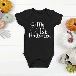 My 1st Halloween Cute Baby Ghost Bodysuit