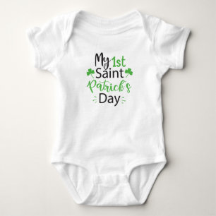 My 1st Saint Patrick's Day Baby Bodysuit
