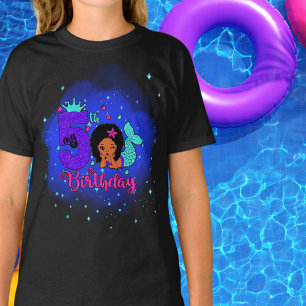 My 5th Birthday Mermaid T-Shirt