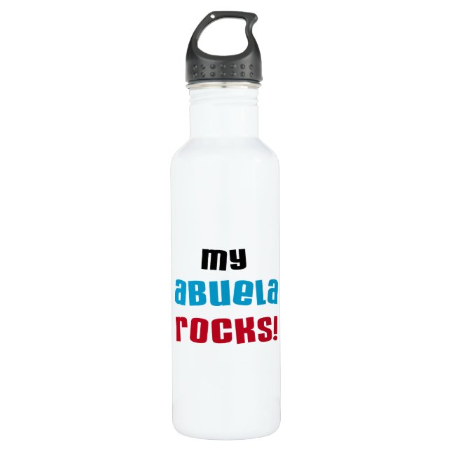 My Abuela Rocks 710 Ml Water Bottle (Front)