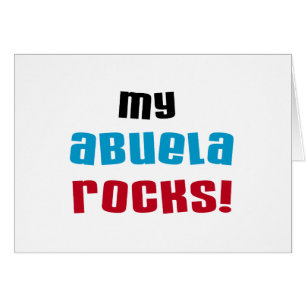 My Abuela Rocks T-shirts and Gifts
