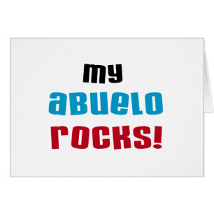 My Abuelo Rocks T-shirts and Gifts