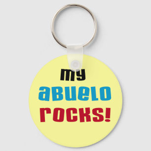 My Abuelo Rocks T-shirts and Gifts Key Ring