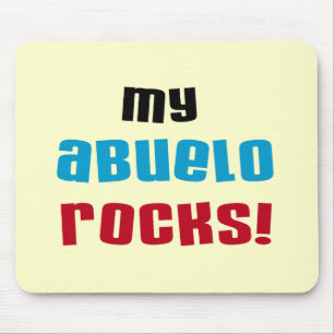 My Abuelo Rocks T-shirts and Gifts Mouse Pad