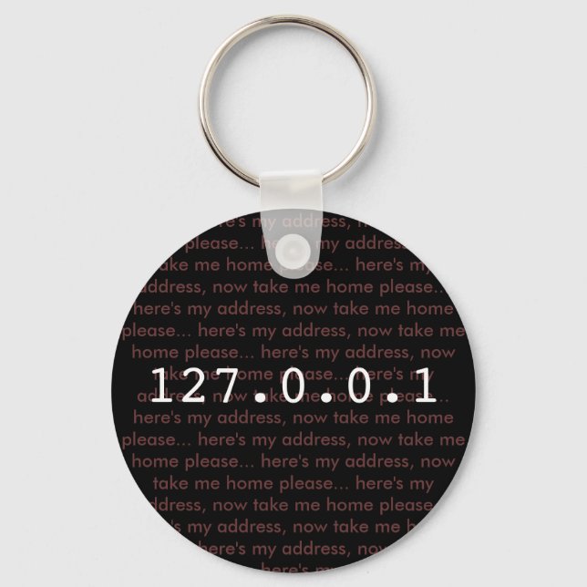 my address keychain (Front)