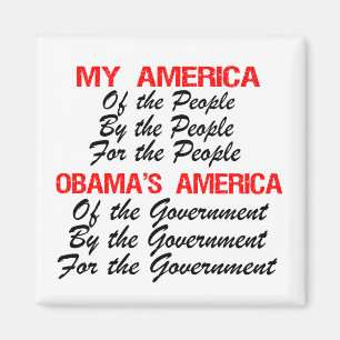 My America - Obama's America Magnet