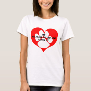 my american eskimo loves me T-Shirt