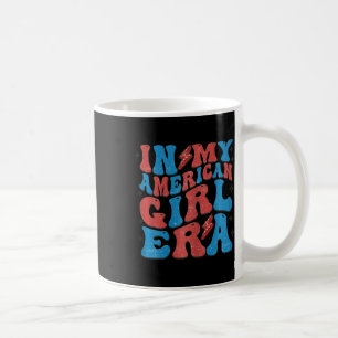 My American Girl Era Retro 4th Of July Fourth Groo Coffee Mug