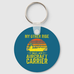 My An Other Ride Aircraft Carrier Navy Key Ring