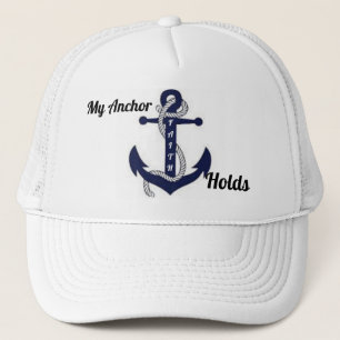 My Anchor Hold (Faith) Baseball Cap
