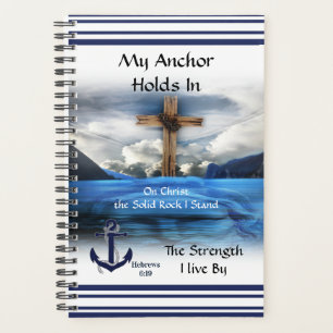My Anchor Holds Artistic Business Planner