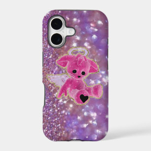 My Angel... Purple Glitter iPhone 5 Case