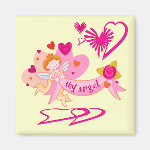 My Angel Valentine Magnet