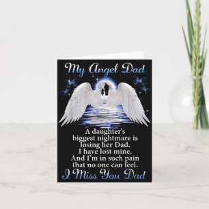 My angle dad i miss you dad memorial day fathers M Card