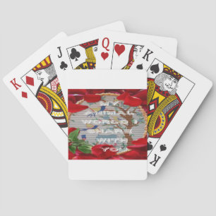 My Animal World: Beautiful Tree and Bird Design Playing Cards
