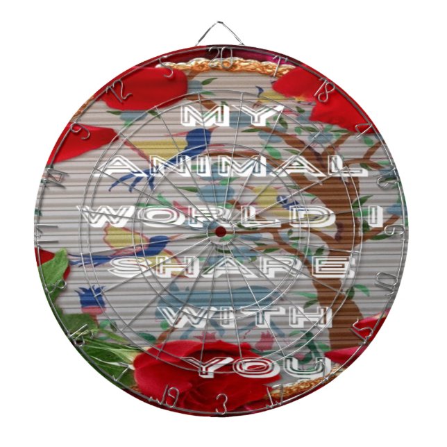 My animals world valentine.png dartboard (Front)