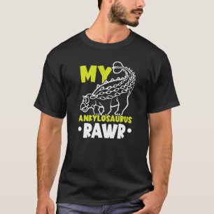 My Ankylosaurus Rawr Future Paleontologist Dinosau T-Shirt