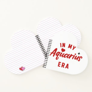 my Aquarius era Planner ,Aquarius birthday gift Notebook