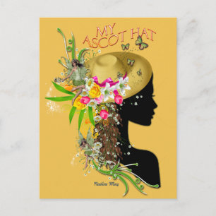 My Ascot Hat Event Postcard