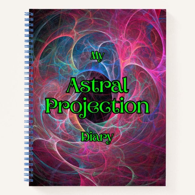 My Astral Projection Diary Journal  (Front)