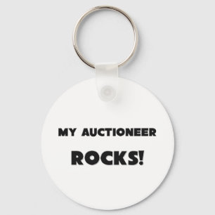 MY Auctioneer ROCKS! Key Ring